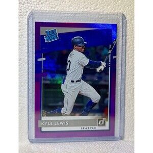 Kyle Lewis 2020 Panini Donruss MLB #56 Rated Rookie Card Seattle Mariners